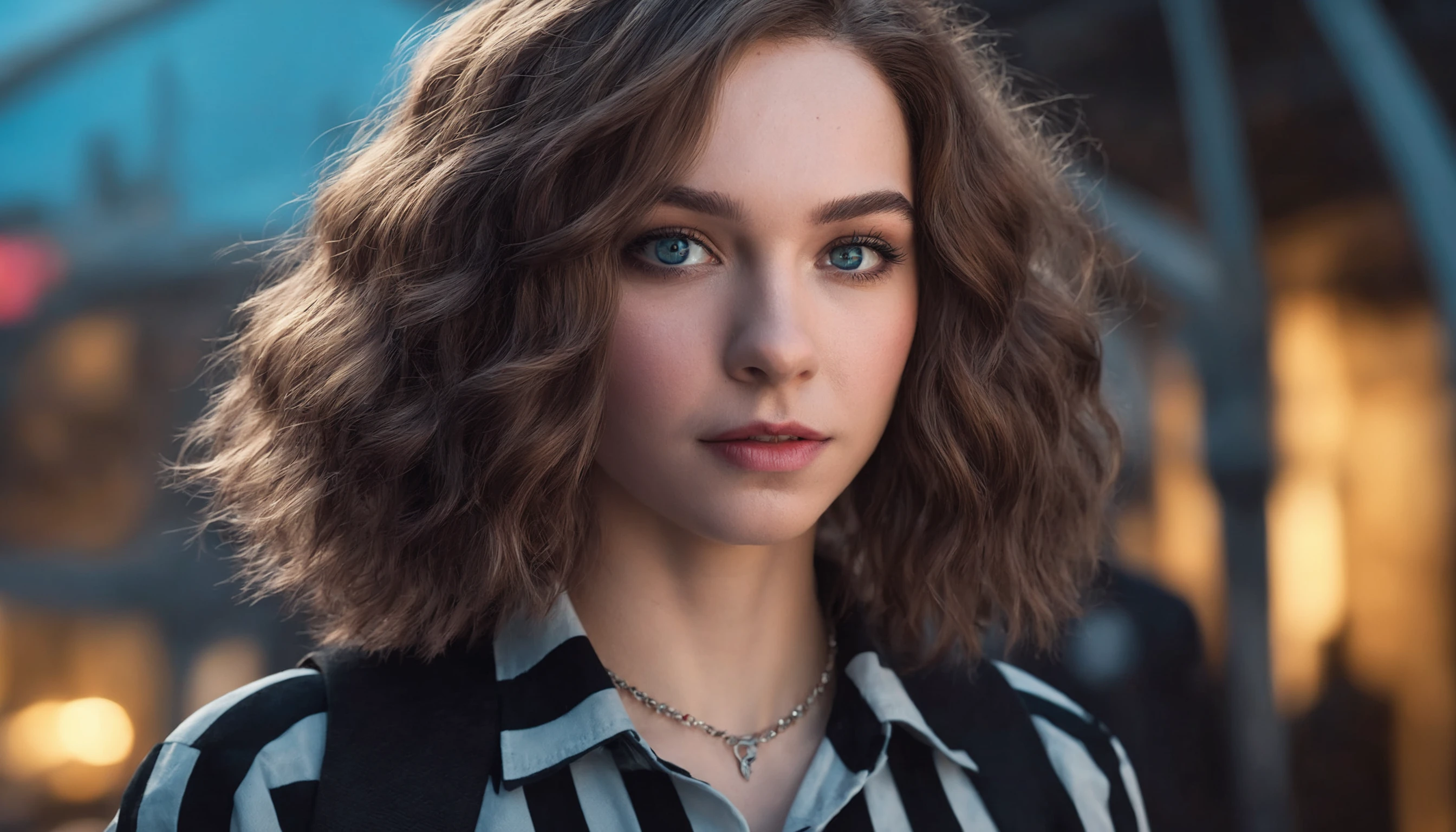 cinematic photo Digital art of ((ohwx woman)) , photorealistic, curly hair, highly detailed, artstation, smooth, sharp focus, art by michael whelan, artgerm, Darek Zabrock  <lora:myers_lora_sdxl:0.90> . 35mm photograph, film, bokeh, professional, 4k, highly detailed