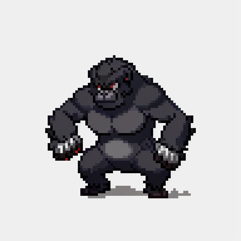 gorilla, darktype
<lora:pksp768_V1:1>