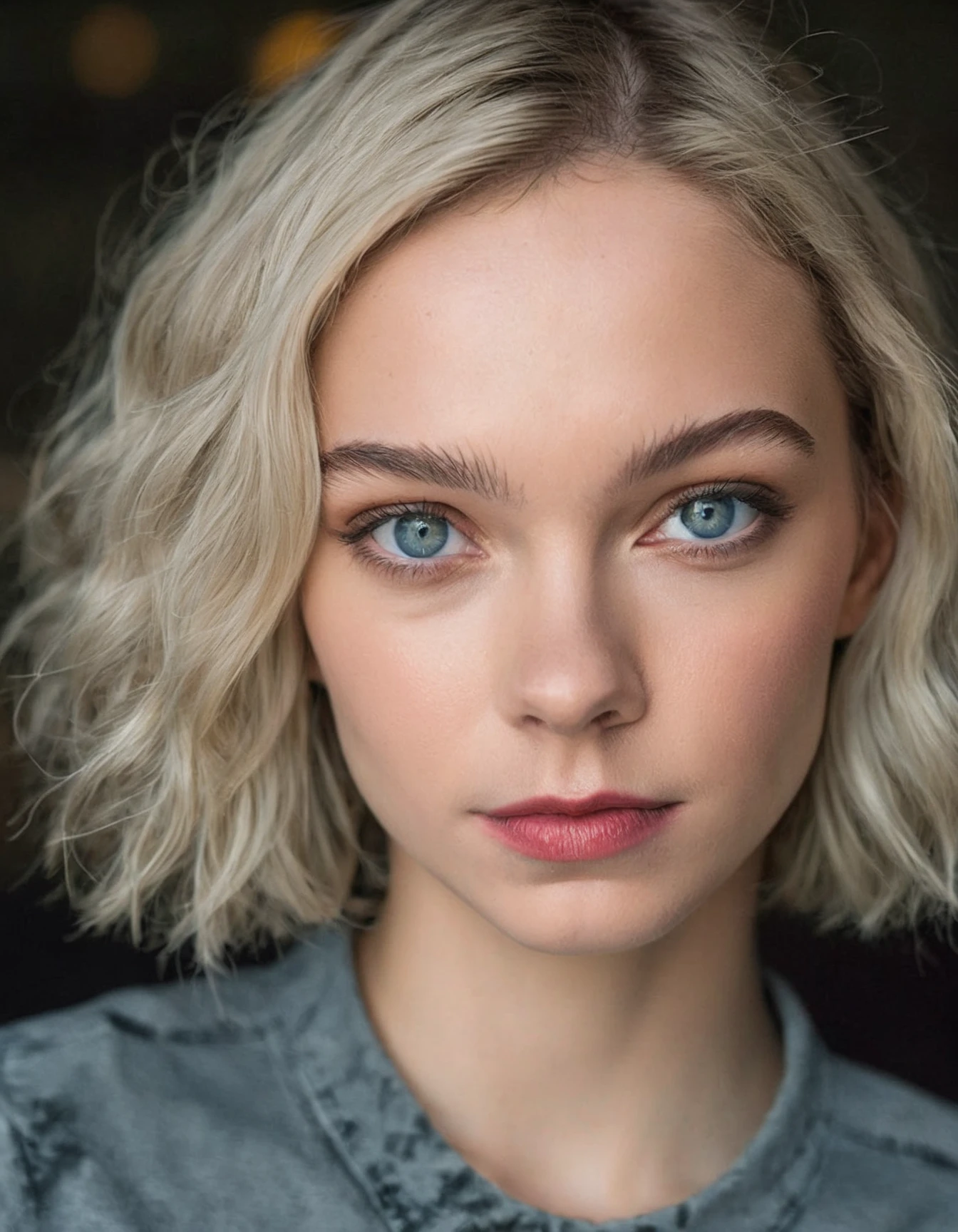 professional photography of of ((ohwx woman)) in the style of annie leibovitz, studio lighting 50mm f/1.4 full frame lens n-9 sigma artstation trending 8k hd instagram photo at behance by jesper ejsing and peter mohrbacher norman rockwell greg rutkowski high quality award winning photograph beautiful face realistic detailed eyes symmetry features proportions canon 5D mark ii masterpiece fine portrait <lora:myers_lora_sdxl:0.90>