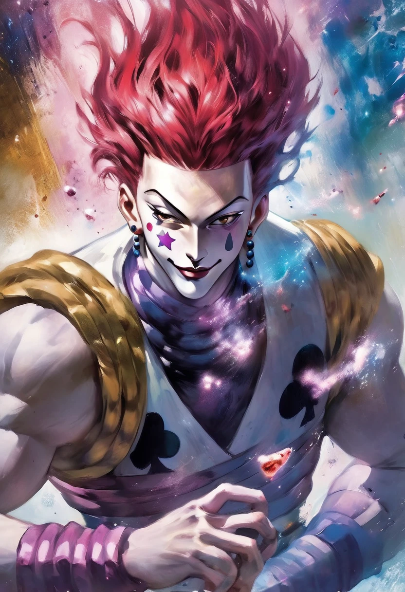 Hisoka meek in a distant world by Raymond Swanland