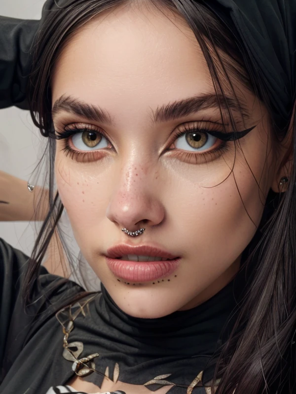 gquality, <lora:mariabecerra:1> 1girl, eyeliner, black clothes