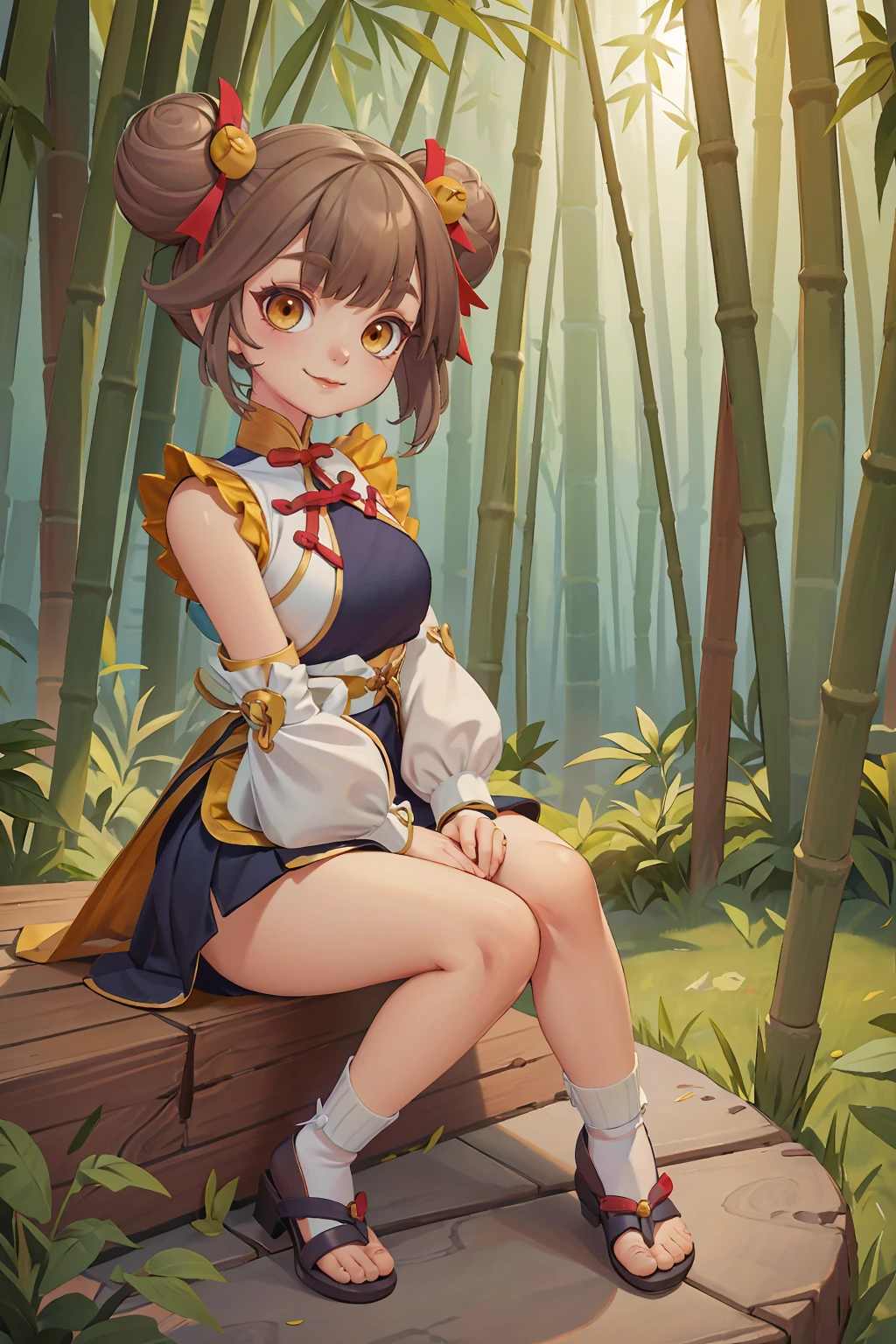 Furry,Dog Girl,masterpiece,Highest quality,masterpiece,Highest quality,Official Art,Highly detailed CG Unity 8k wallpaper,,Rice Print Style,figure,cute,One girl,Flowers,grassland、Inner thighs、Thick eyebrows