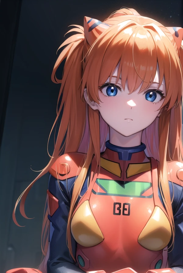 asukalangley, <lora:asukalangleysouryuu-lora-nochekaiser:1>,
asuka langley soryu, (souryuu asuka langley:1.5), blue eyes, hair between eyes, headgear, interface headset, orange hair, two side up,
BREAK bodysuit, long sleeves, plugsuit, red bodysuit,
BREAK indoors, classroom,
BREAK looking at viewer, (cowboy shot:1.5),
BREAK <lora:GoodHands-beta2:1>, (masterpiece:1.2), best quality, high resolution, unity 8k wallpaper, (illustration:0.8), (beautiful detailed eyes:1.6), extremely detailed face, perfect lighting, extremely detailed CG, (perfect hands, perfect anatomy),