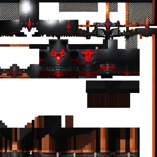 high resolution, best quality, <lora:Minecraft_Armor_0:1> armor, demonic