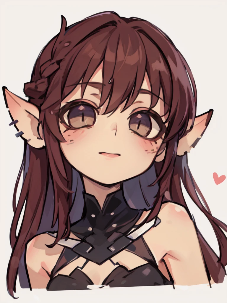 (illustration), (masterpiece:1.2), (best quality:1.2), 1girl, solo, looking at viewer, blush, smiling, (upper body), BREAK
<lora:valbun:0.8> valbun, <lora:BGLaezel:0.8> bglaezel, pointy ears, long hair, brown hair, colored skin, portrait, braid, upper body