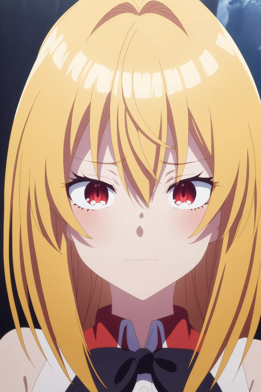 <lora:Hikikomari Kyuuketsuki no Monmon:0.7> TERAKOMARI GANDESBLOOD, ultra detailed background, 8k, masterpiece, absurdres, anime,