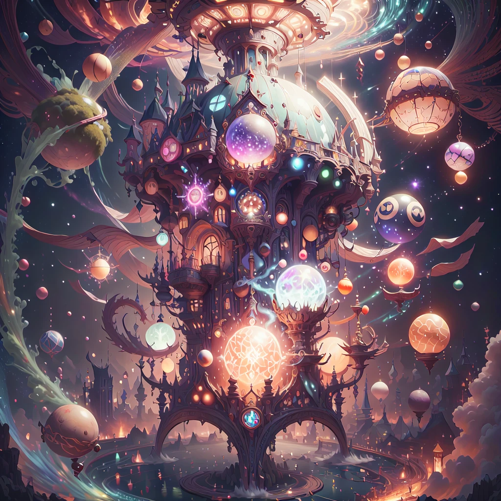 <lora:WizardCoreAISD15:.5> Hovering magical orbs used as navigation systems , masterpiece, vibrant colors