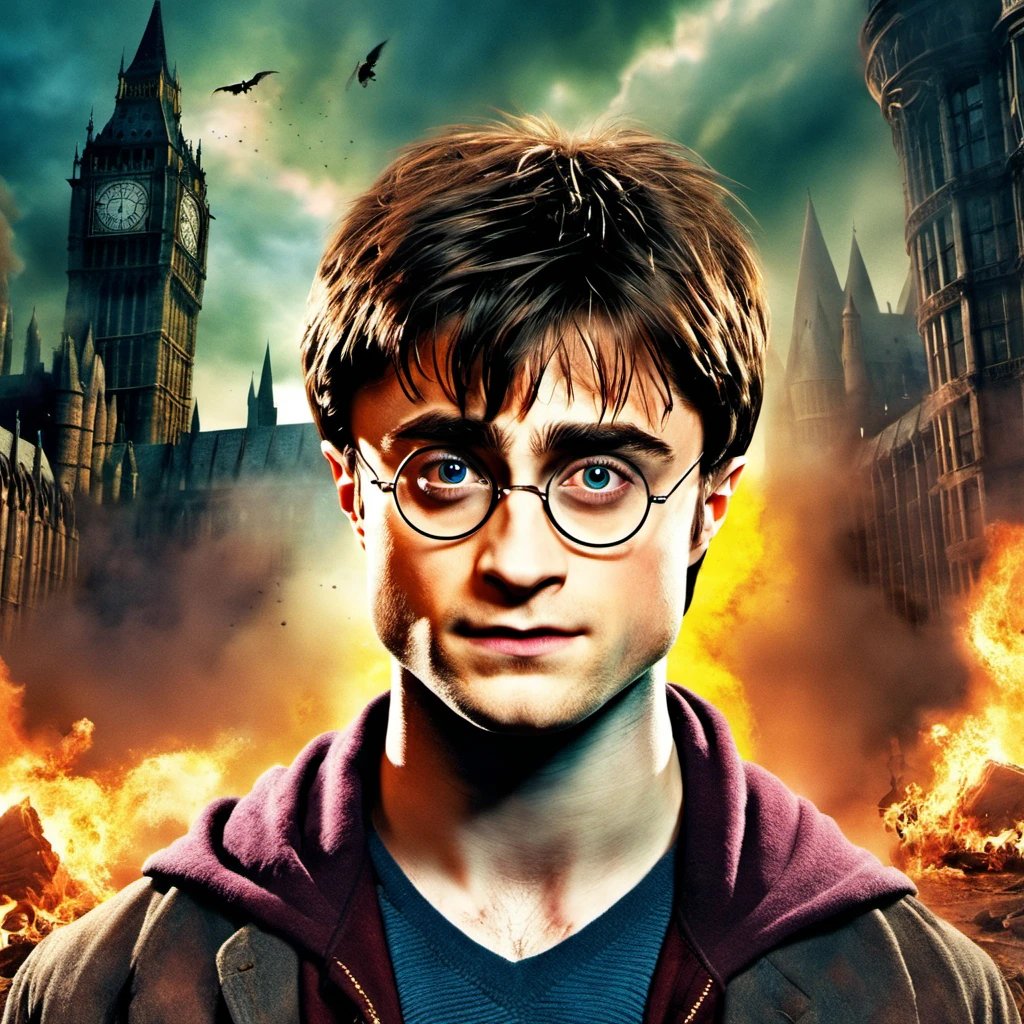 apocalyptic daniel radcliffe as harry potter  <lora:ApocalypticXL_V1:1>