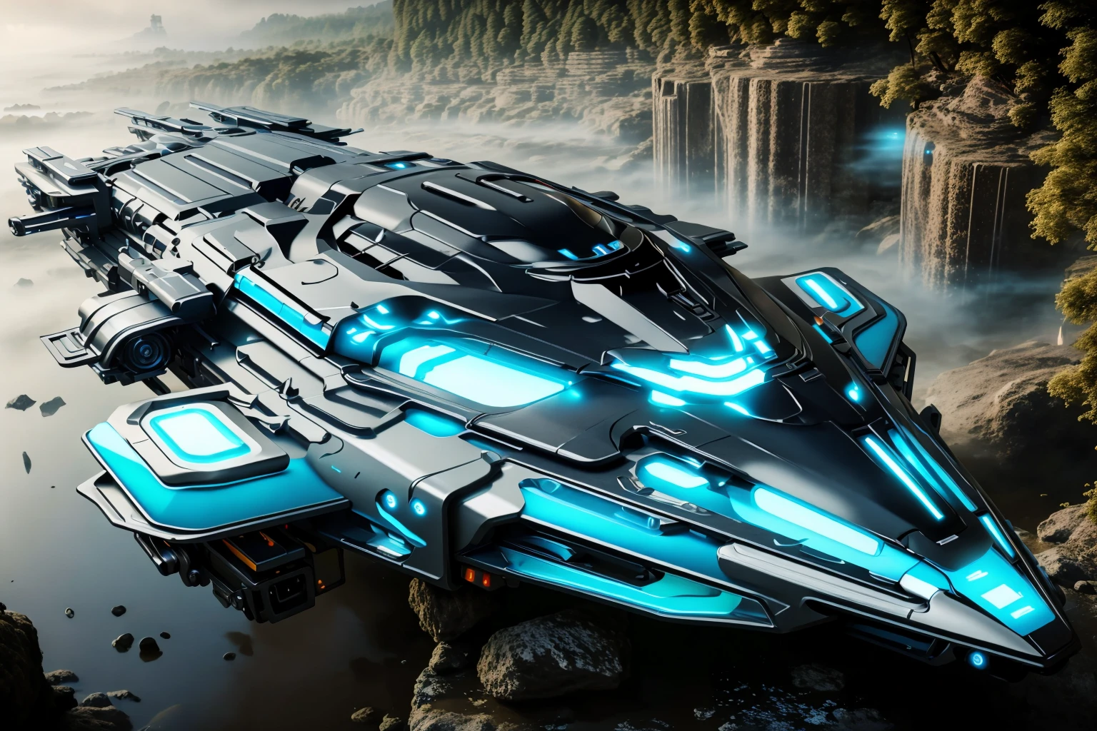 <lora:LoHa_FutSpacecraftV2:0.8>
masterpiece, highly detailed photorealistic 8k raw photo, best cinematic quality, volumetric lighting and shadows, Reflex Blue ftspcft, cutting-edge design, showcasing sleek lines, cosmic space with planets and stars all around, Fisheye-shot, large wings, futuristic cockpit, bright and reflective bodywork