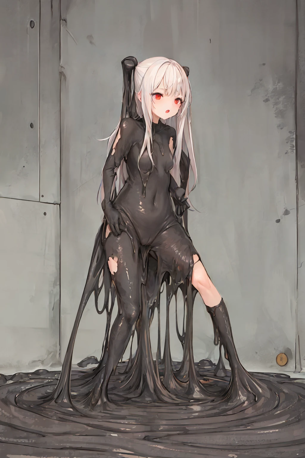 1人の幼女と触手がClimax after climax交尾をする, Multiple tentacles enter the pussy and move around,Tentacles moving around in her pussy,Embarrassed face,5 ,Gray Hair,Cat ear,cute,Sexy,Climax after climax,Multiple tentacles enter the pussy and move around,Face that feels too good,Completely naked