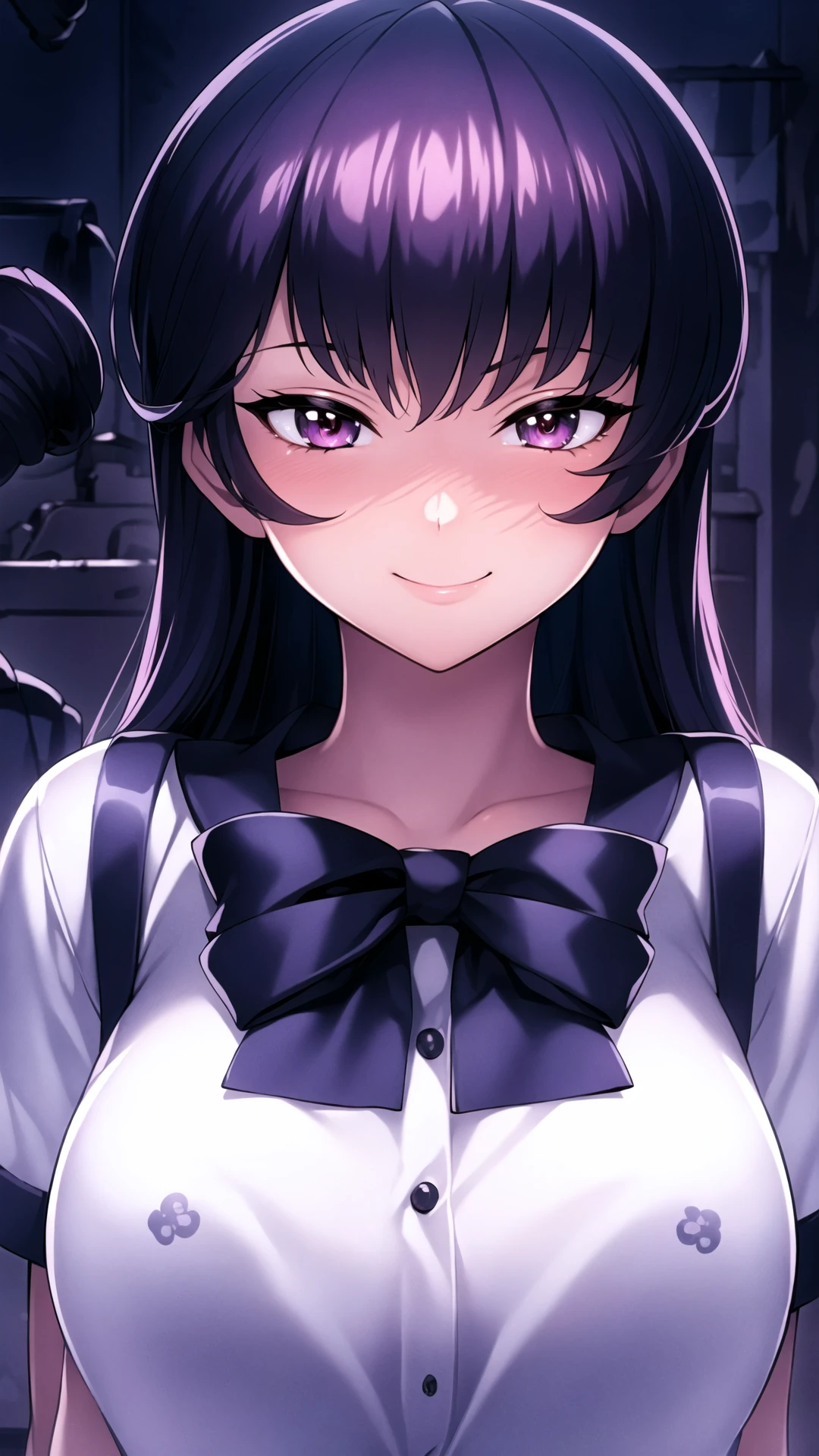ultra realistic 8k cg, HDR, beautiful detailed glow,film Reflection, epic,(upper body:1.5),(1girl,solo:1.5), ((rich, prestige)), perfect artwork, masterpiece,(teenage:1.5),
picture-perfect face,perfect face, beautiful face, ((perfect female body)), from_front,in a museum,seductive smile,school uniform, <lora:mogudan:1> mogudan,tatsumaki