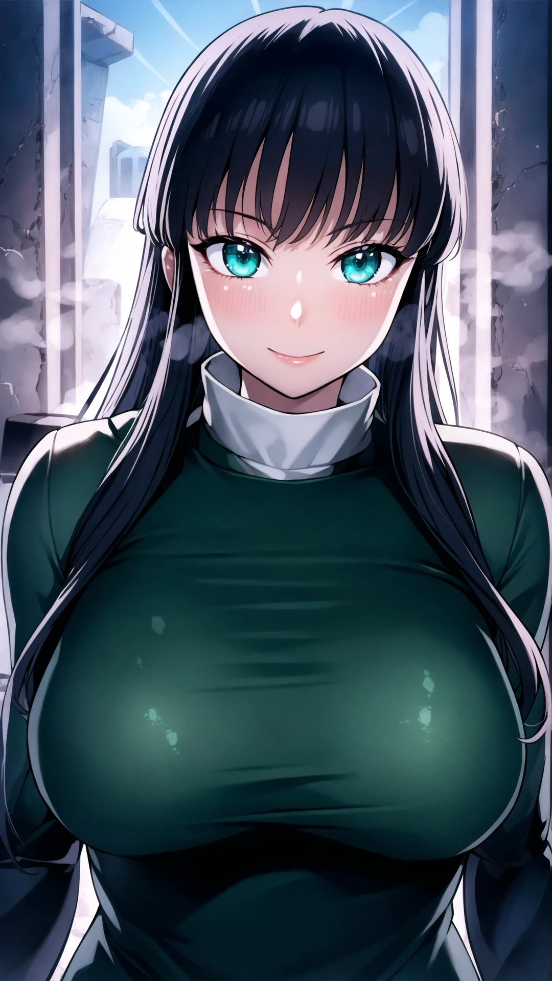 ultra realistic 8k cg, HDR, beautiful detailed glow,film Reflection, epic,(upper body:1.5),(1girl,solo:1.5), ((rich, prestige)), perfect artwork, masterpiece,(teenage:1.5),
picture-perfect face,perfect face, beautiful face, ((perfect female body)), from_front,in a penthouse apartment,seductive smile,school uniform, <lora:mogudan:1> mogudan,fubuki_\(one-punch_man\)