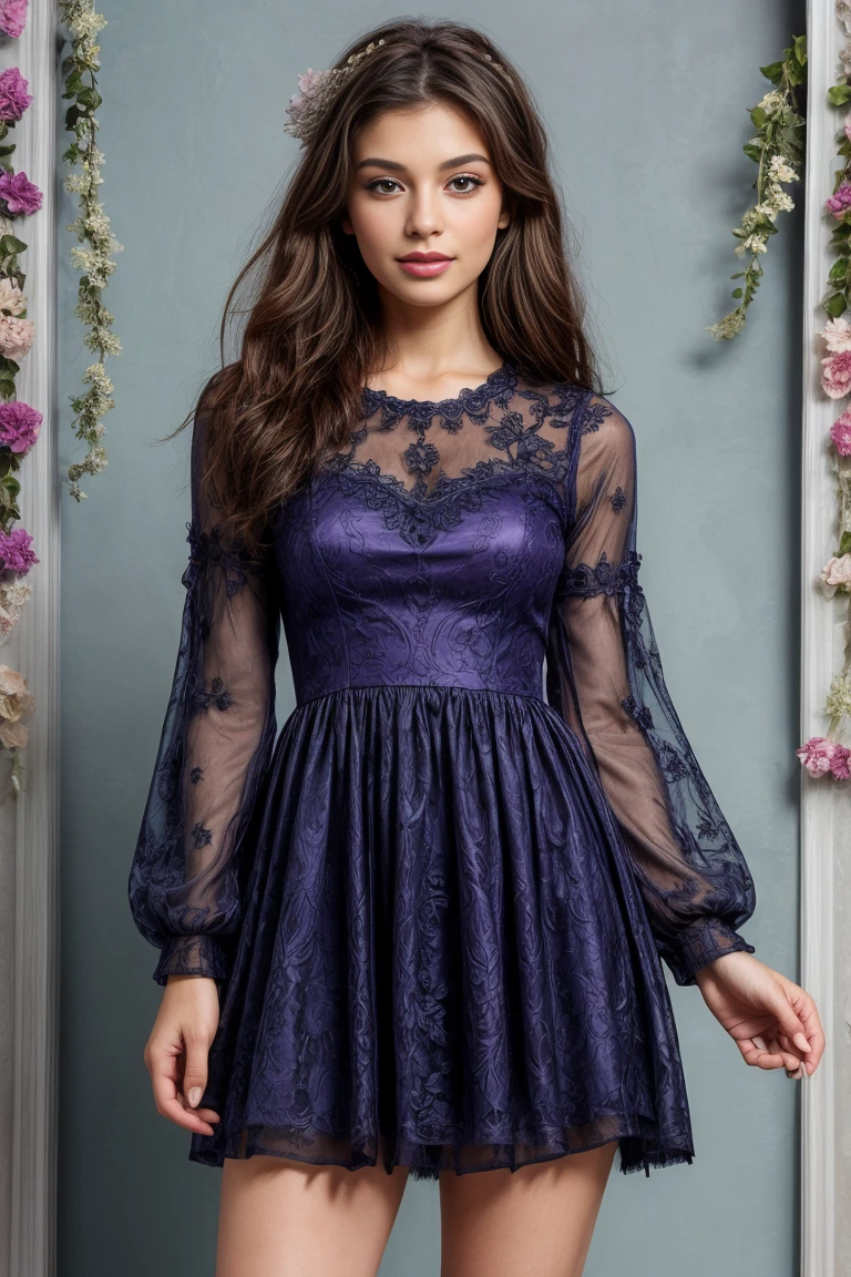 Violet Dress by Stable Yogi v1.0