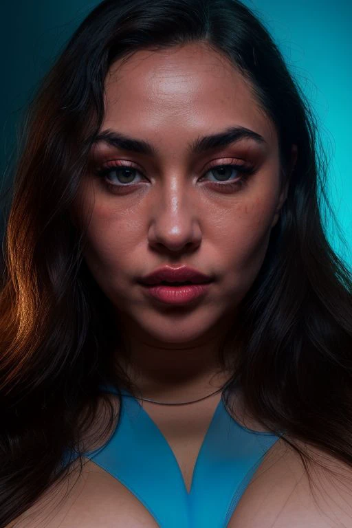 DEN_louisa_khovanski,
(headshot:1.2) portrait on a (plain dark background:1.2), (headshot:1.2), (face focus:1.1), intricate (beautiful eyes:1.2), (wide open eyes:1.1), Big eyes, clean photo, lighting from behind, (Red lighting from the left:1.3), (Blue lighting from the right:1.3),
bokeh, f1.4, 40mm, photorealistic, raw, 8k, textured skin, skin pores, intricate details <lora:epi_noiseoffset2:1>, epiCRealism