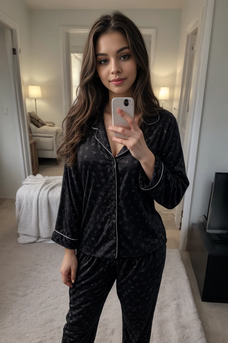 1 woman, beautiful, cute, detailed full body shot, <lora:DETAIL_SLIDER_BY_STABLE_YOGI:0.5> <lora:Black Sexy Pajamas by Stable Yogi:0.6> black sexy pajamas