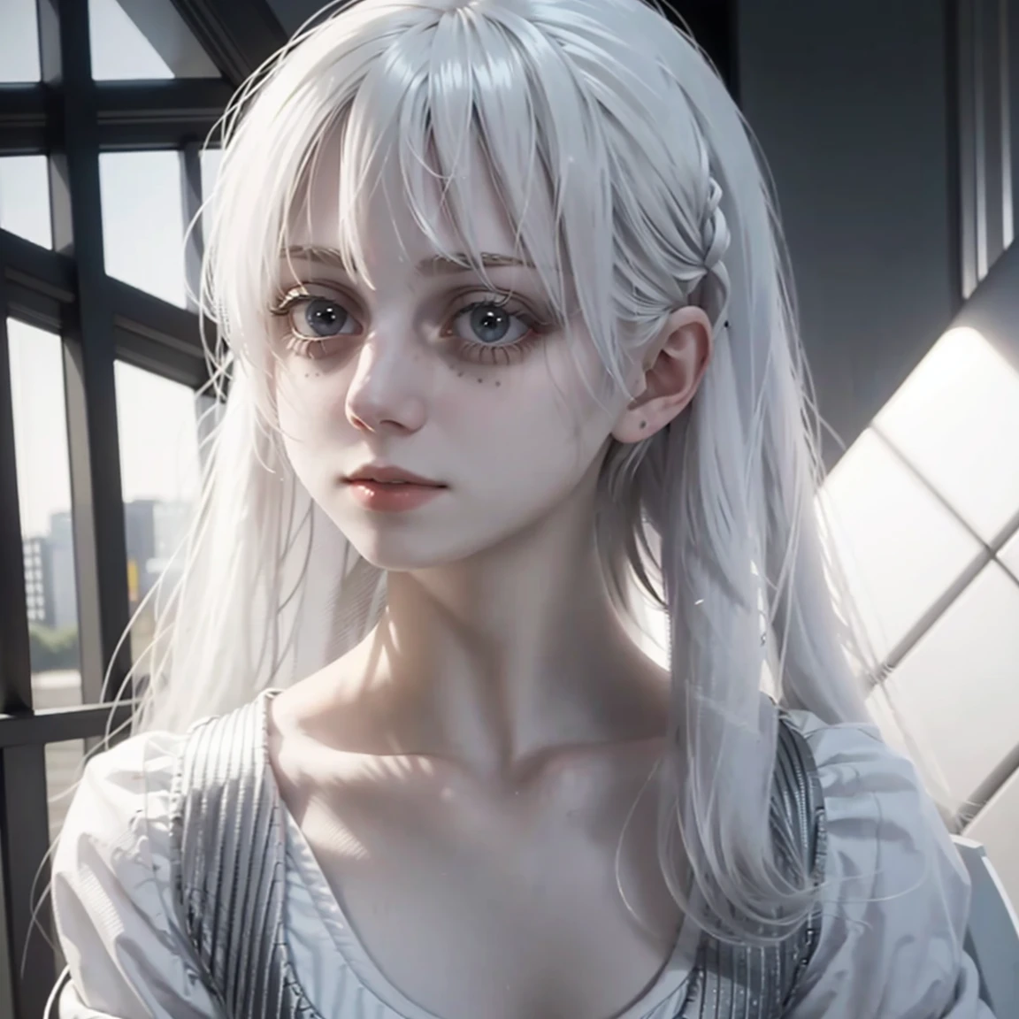 <lora:marymorgan_v3_1:1> 1girl, solo, realistic, platinum blonde hair, pale skin, long hair, daytime