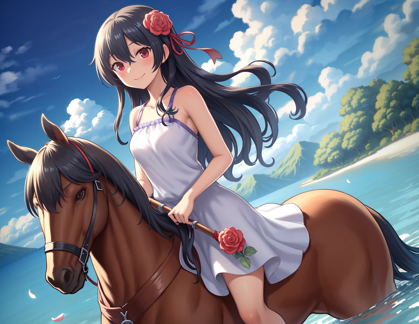 Horse Musume，Completely naked