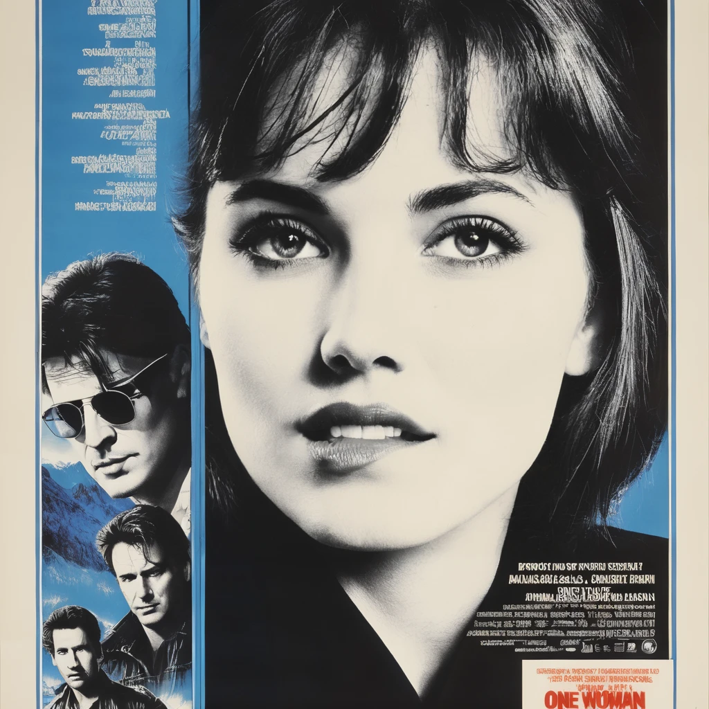 1990s \(style\) adventure movie poster, one woman, (lipbite:1.2), two men <lora:lipbitev3_SDXL:1.1>