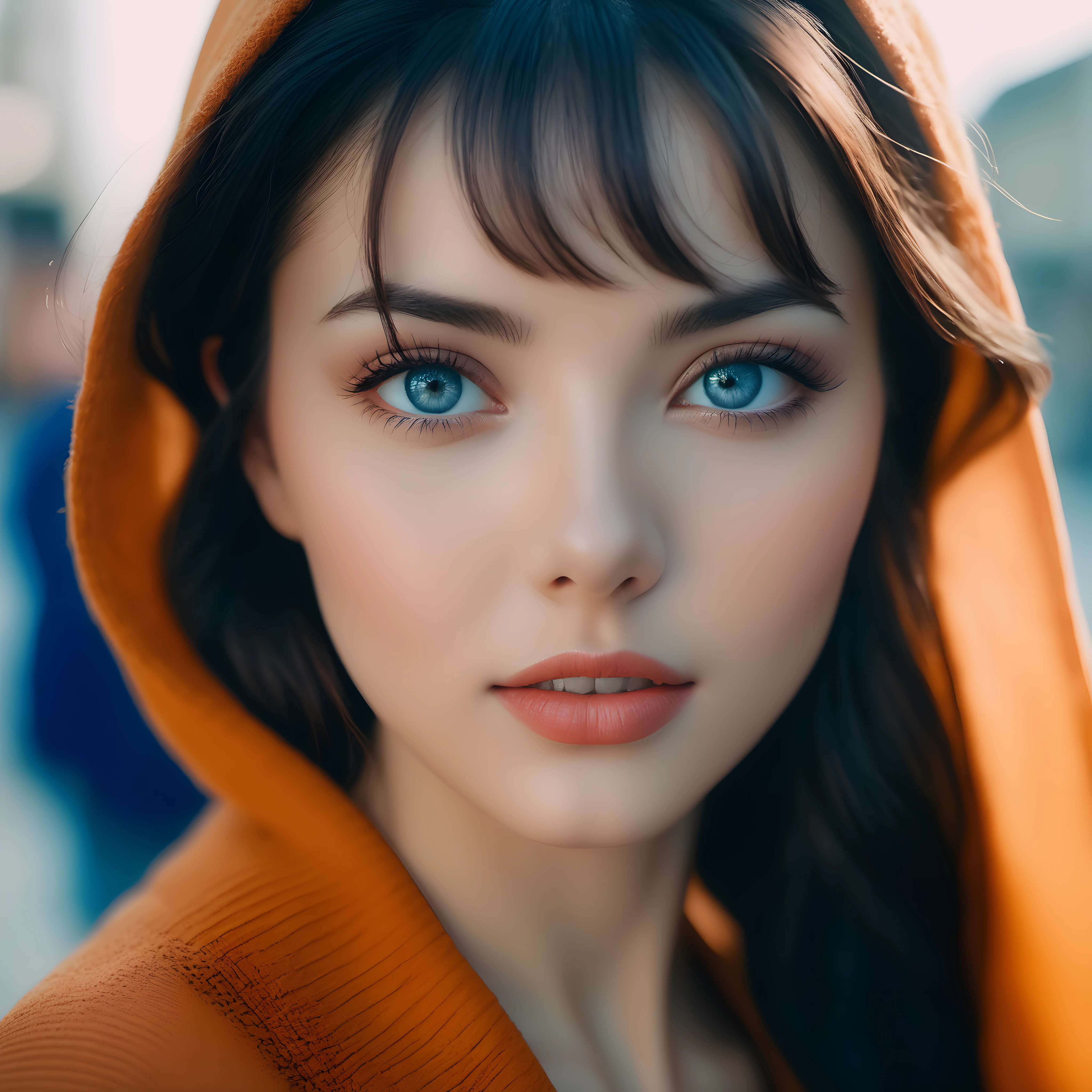 amateur photo of a woman, analog, raw, f2, 35mm, breasts, stunning intricate full color portrait, epic character composition, by ilya kuvshinov, alessio albi, nina masic, sharp focus, natural lighting, subsurface scattering, f2, 35mm, film grain. 8k, highly detailed, detailed skin texture, natural skin texture, perfect eyes, perfect iris, high detail eyes, detailed iris, detailed cloth texture, perfect eyes, detailed eyes, (high quality, best quality:1.3), Extremely high-resolution, Kodak Portra 400 camera f1.6 lens, 35mm, Fujifilm Superia Premium 400, Nikon D850, <lora:add_detail:0.33>
