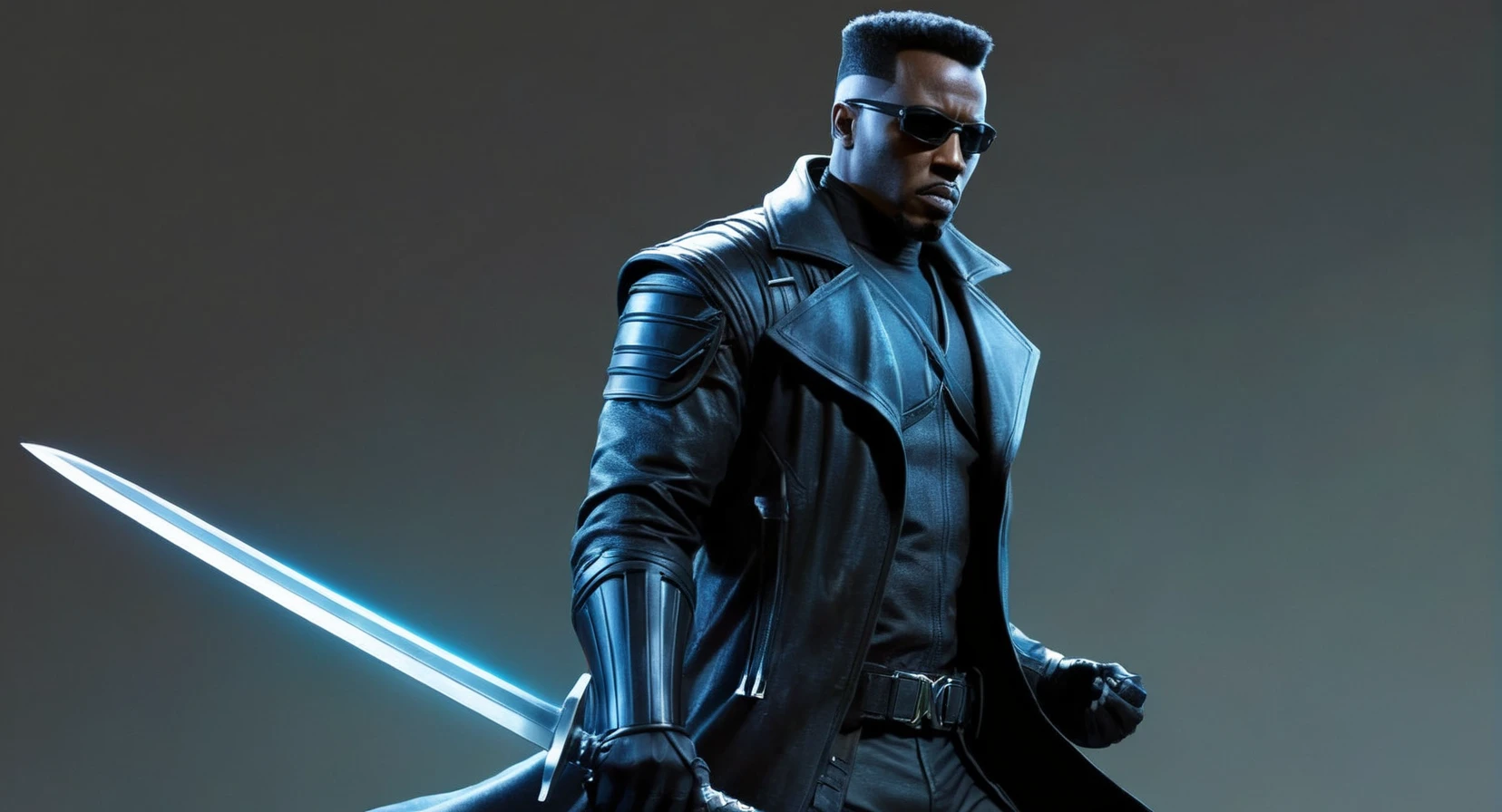 concept art of Blade the daywalker
<lora:Blade the daywalker:1>
Blade the daywalker a man in a leather outfit holding a sword
art style by marvel comics style
<lora:Vampire-000003:1> , digital artwork, illustrative, painterly, matte painting, highly detailed