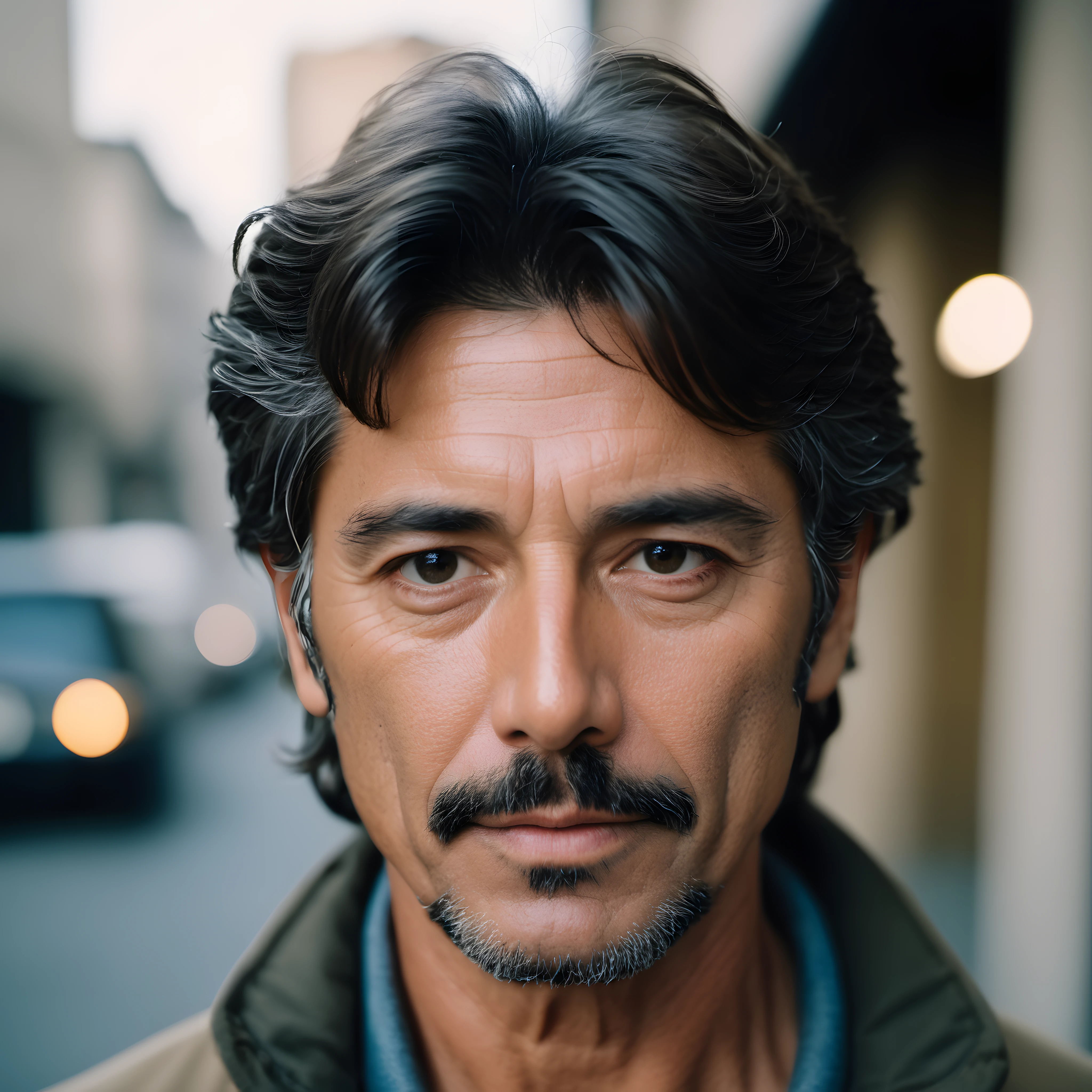 amateur photo of a man, analog, raw, f2, 35mm, an (amateur photo) of a 50 year old candid photo of a man, flash photography, taken on an old camera, polaroid. 8k, highly detailed, detailed skin texture, natural skin texture, perfect eyes, perfect iris, high detail eyes, detailed iris, detailed cloth texture, perfect eyes, detailed eyes, (high quality, best quality:1.3), Extremely high-resolution, film grain, dslr, Kodak Portra 400 camera f1.6 lens, 35mm, Fujifilm Superia Premium 400, Nikon D850, <lora:add_detail:0.33>