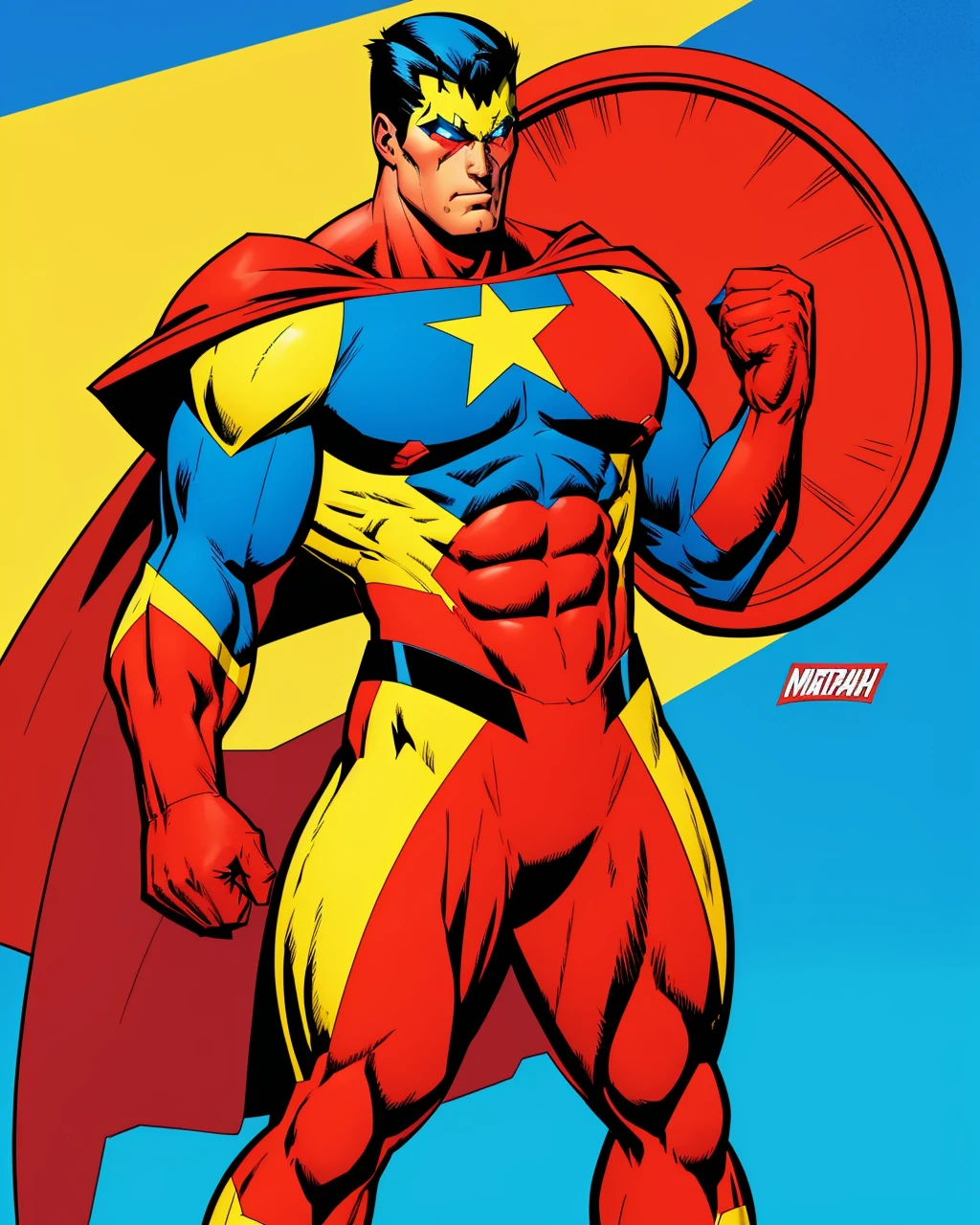 best quality,masterpiece,highly detailed,ultra-detailed,
superhero,
(Plate armor),An armor made of metal plates covering the body
<lora:superhero_last:2.5>