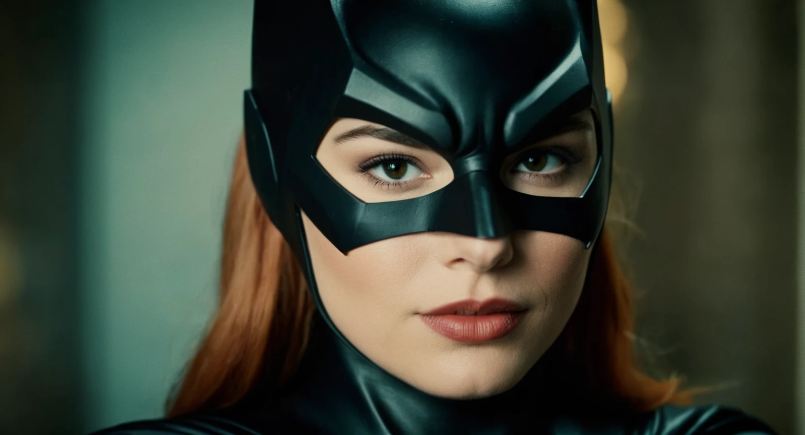 cinematic film still of (Cinematic Film stock footage style) in (arri alexa style) (Kodak film print style),
<lora:Batgirl:1>
Batgirl a naked woman with a Batgirl mask, shallow depth of field, vignette, highly detailed, high budget, bokeh, cinemascope, moody, epic, gorgeous, film grain, grainy