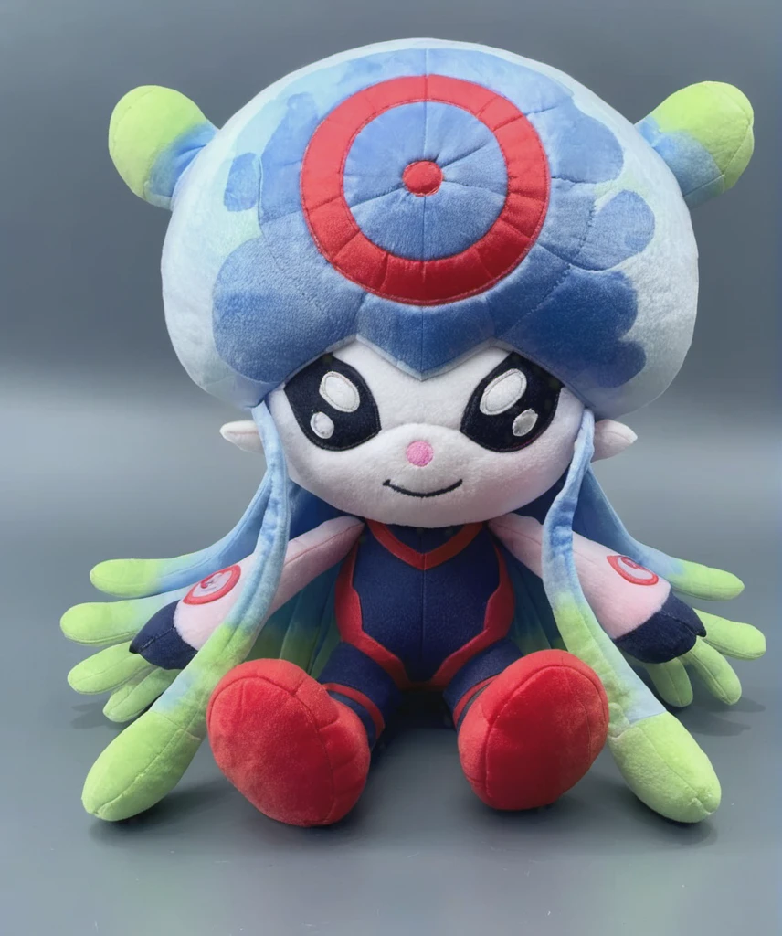 solo,photo of a plush jellymon,realistic,raw photo, <lora:JellymonXL:0.9>