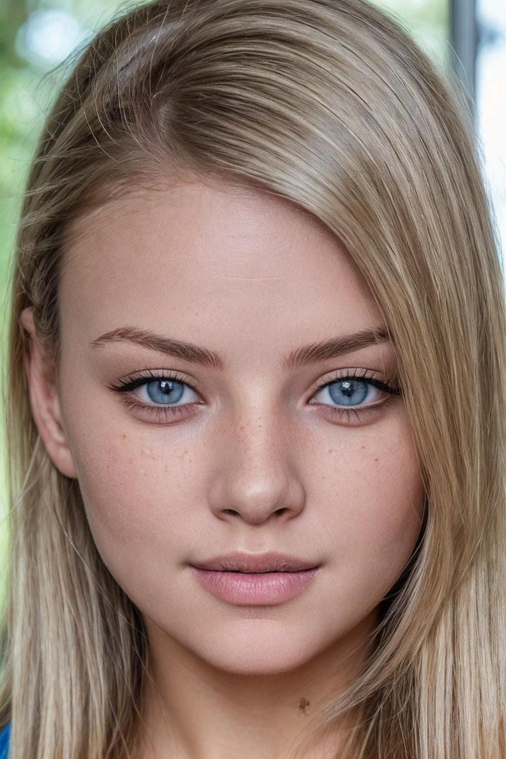 (best quality:1.2), (masterpiece:1.2), (detailed:1.2), macro crisp quality, RAW photo of ddaughter, blonde hair, (high detail skin:1.2), detailed face, detailed facial features, detailed eyes, eye reflection, natural skin texture, skin pores, detailed hair, looking at viewer, uhd, hdr, 8k, absurdres, sharp focus, Fujifilm XT3, film grain, <lora:dmd:0.5>