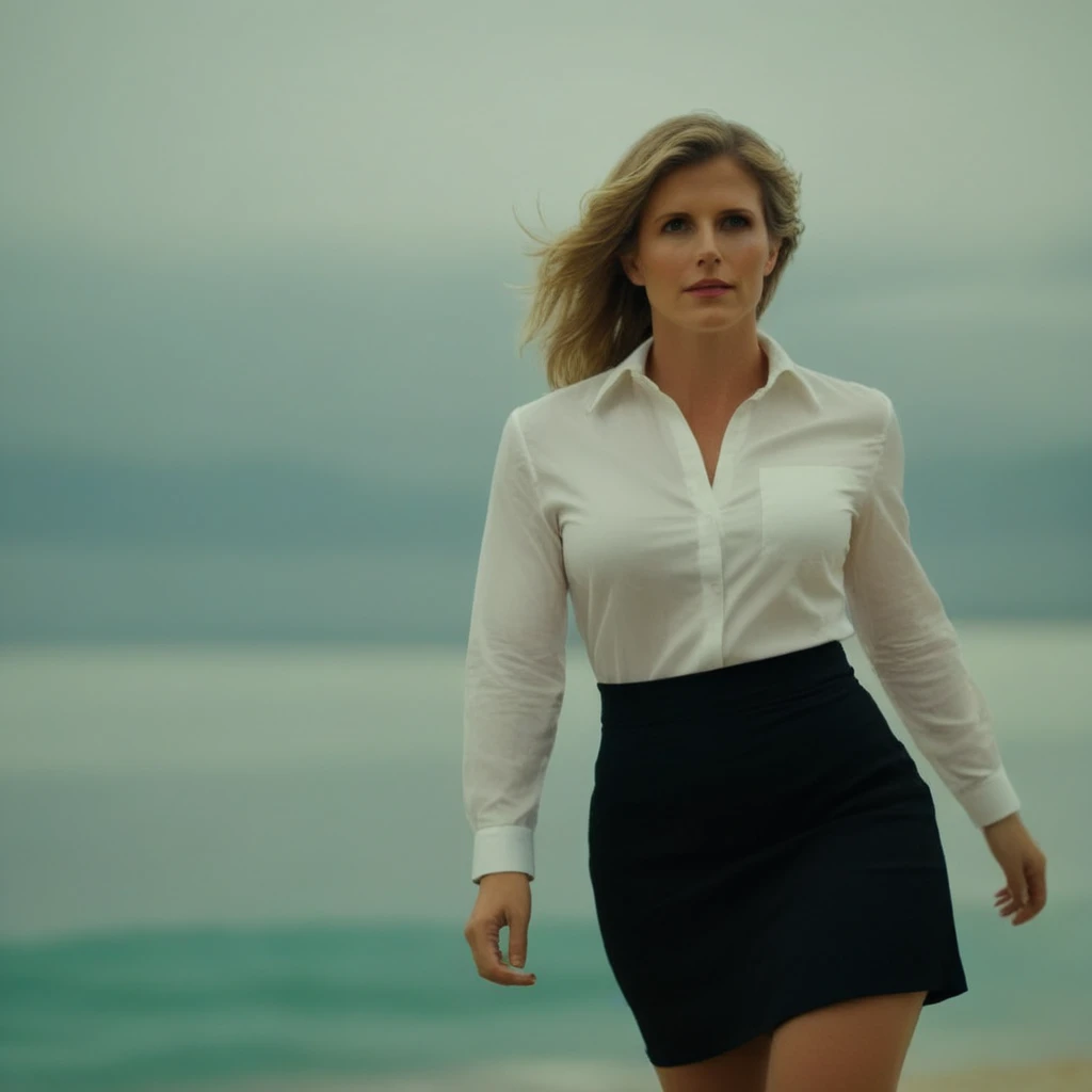 cinematic film still of a woman in a white shirt and black skirt retro style Cinematic Film Style
<lora:Cory Chase:1> Cory Chase
<lora:Cinematic Film:1>, shallow depth of field, vignette, highly detailed, high budget, bokeh, cinemascope, moody, epic, gorgeous, film grain, grainy