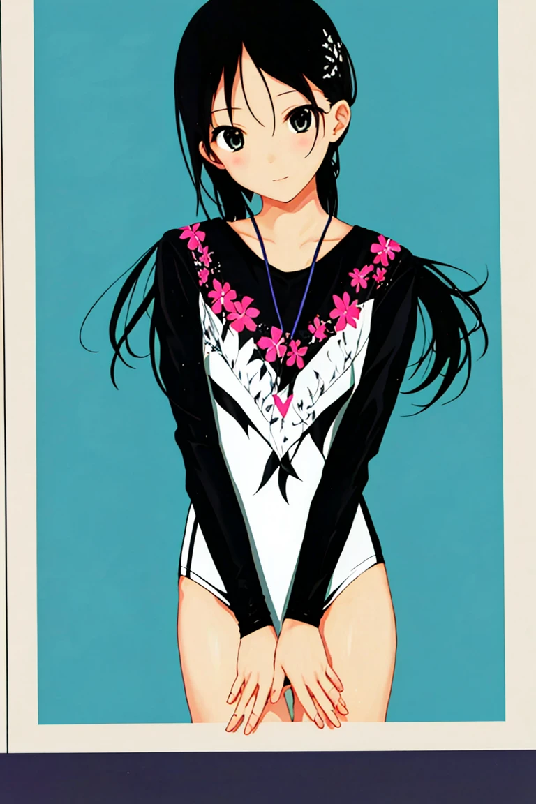 lowleg gymnastic leotard