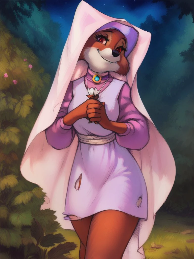 by fluff-kevlar, by Zackary911, by Kenket, by Kilinah, by fluff-kevlar, (((Maid Marian, woman, breasts, antrum, extremely detailed, extremely detailed legs, extremely detailed arms, extremely detailed face, perfectly detailed eyes, perfectly detailed anatomy))): 1.2, solo, perspective, curved thighs, huge thighs, curvature, (tail), night, dark forest, wizard outfit ((very torn tunic)), long messy hair, pink hair, red eyes, smug smile, half-closed eyes, looking at the viewer, black stockings, wizard hat, castings spells
<lora:Maid_Marian:0.9>