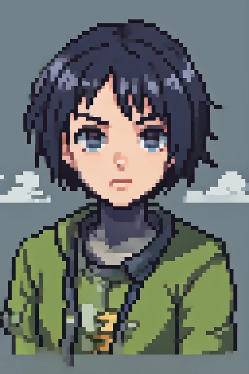 Portrait of 3d cel shaded cute girl, cloudy sky background lush landscape illustration concept art anime key visual trending pixiv fanbox by wlop and greg rutkowski and makoto shinkai and studio ghibli, masterpiece, best quality, masterpiece, masterpiece, best quality, masterpiece<hypernet:quad-a:0.75>