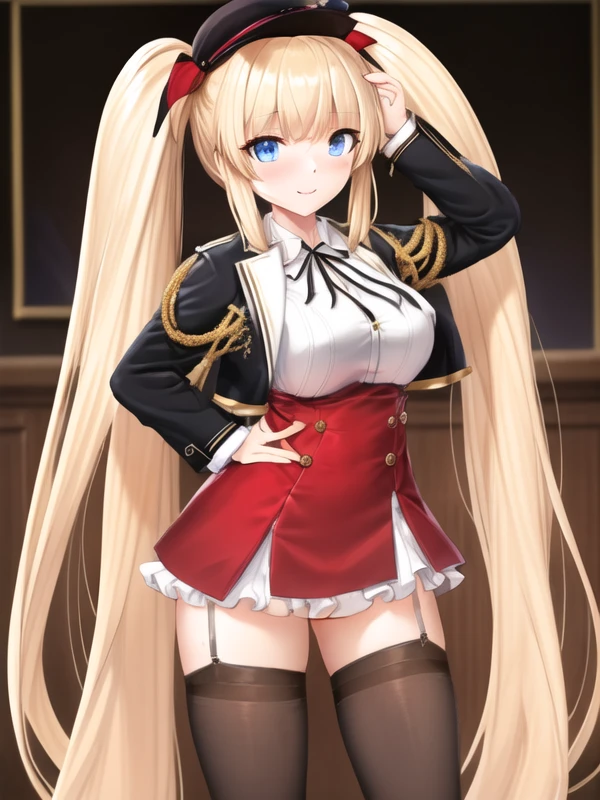 masterpiece, a girl 19 years old, sparrow, a silver blonde haired girl, wearing a brown viking clothes, curly medium hair, messy hair, slim body, wearing furry capelet with hoody, girl close her left eye, shirt ornament, aqua eyes, sho show her back, ahoge, red vest, baby face, small breast, beautiful breasts, rounded breasts, braid hair, long sleeves, beautiful eyes, white stocking, droopy eyes, smile, ancient viking , looking at viewer, open mouth,
