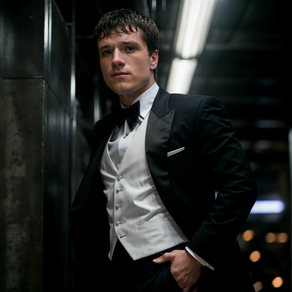 portrait of joshhutcherson person, in blade runner, professional photography, high resolution, 4k, detailed photo, <lora:joshhutcherson_37350:1>