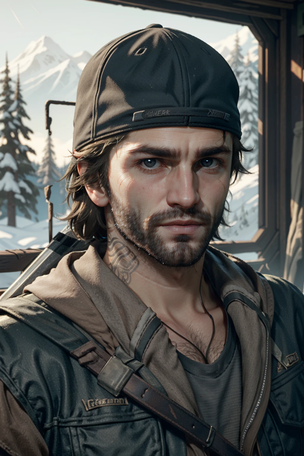 ((ultra detailed, masterpiece, best quality))
<lora:DaysGoneDeek:0.8>
DaysGoneDeek, 1boy, solo, portrait, looking at viewer