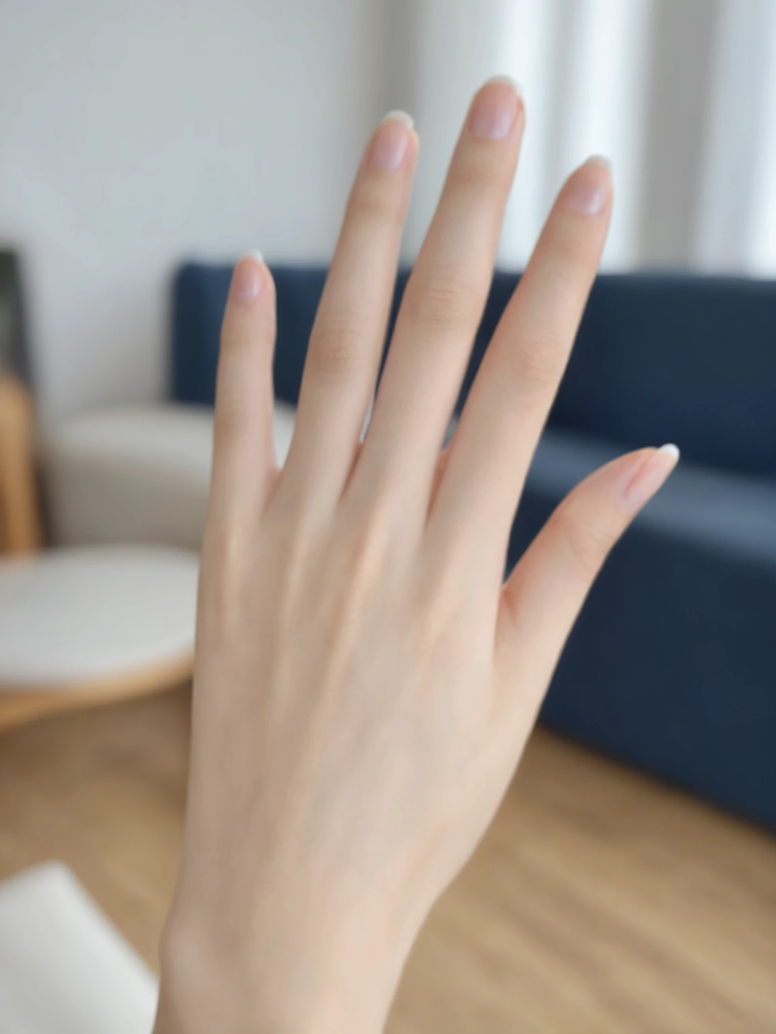 blurry, solo, indoors, blurry background, pov, close-up, depth of field, fingernails,
best quality,high resolution,photo_\(medium\),photorealistic,realistic,finely detail,extremely detailed, <lora:hanfengsheyingXL-000016:0.65>