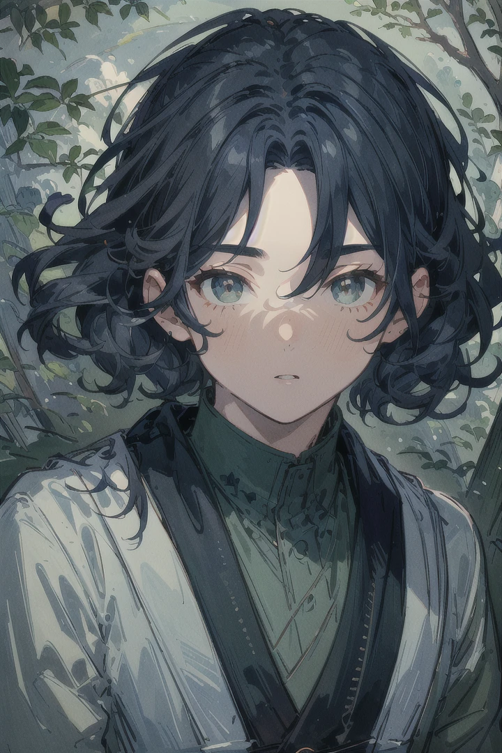 1boy, (Highest picture quality), (Master's work), (ultra-detailed), (Detailed eye description:1.2), (masterpiece, best quality, high quality, highres, ultra-detailed), solo, spot color, beautiful detailed eyes and face, full body, <lora:mei-lan:1>