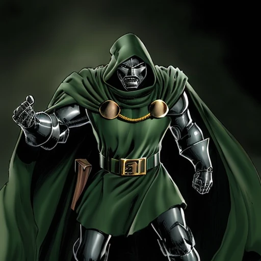Make a doctor doom in a old Disney animation