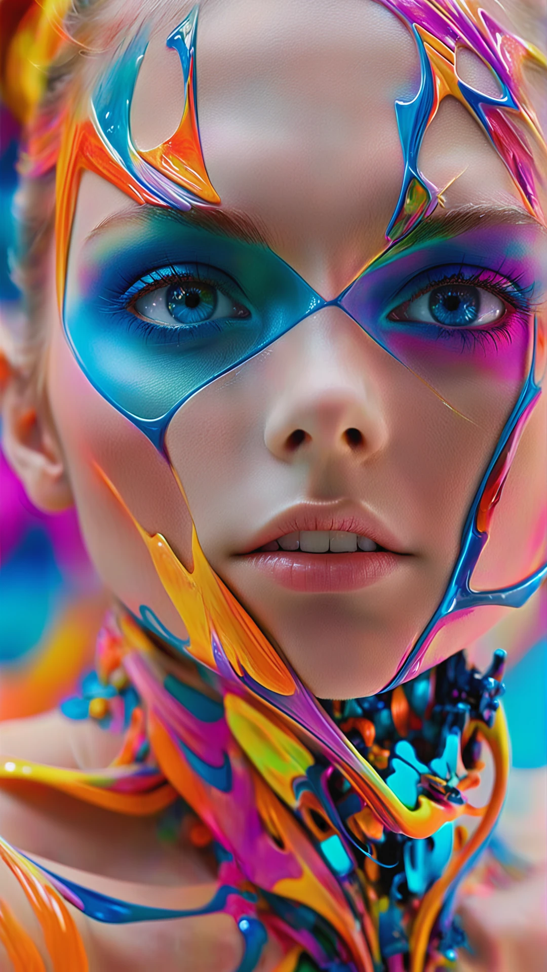RAW photo, concept art, action, dynamic, (fractal:1.2), aesthetic, colorful, finely tuned detail, ultra sharp focus, intricate, poster, epic, trending on artstation, vibrant, production cinematic masterpiece, ultra high quality model, by Unsplash, sharp focus, shallow depth of field detailed background, ultra (realistic:1.4), HDRi, 35-105 mm lens f/4 ISO 100, 16k <lora:add-detail-xl:1> <lora:FF-WoMM-XL-FA-v0208-TE:1>