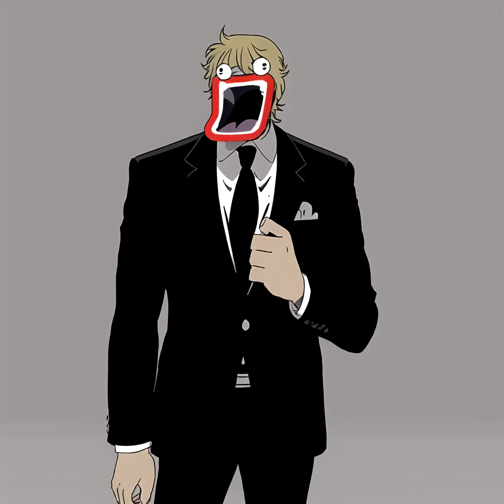 anime screencap,shoopdawoop wearing a tuxedo, <lora:Shoopdawoop15:1>