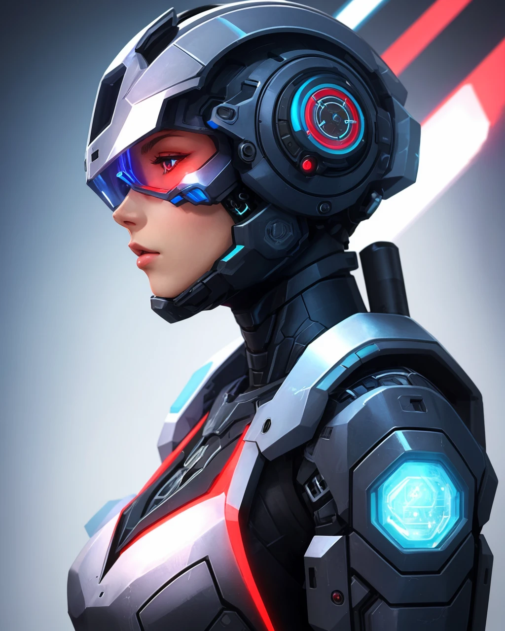 best quality,masterpiece,highly detailed,ultra-detailed, 1girl,<lora:neg4all_bdsqlsz_V3.5:-1> 
 <lora:cyborgV02_last:1.5>
cyborg,android,science fiction