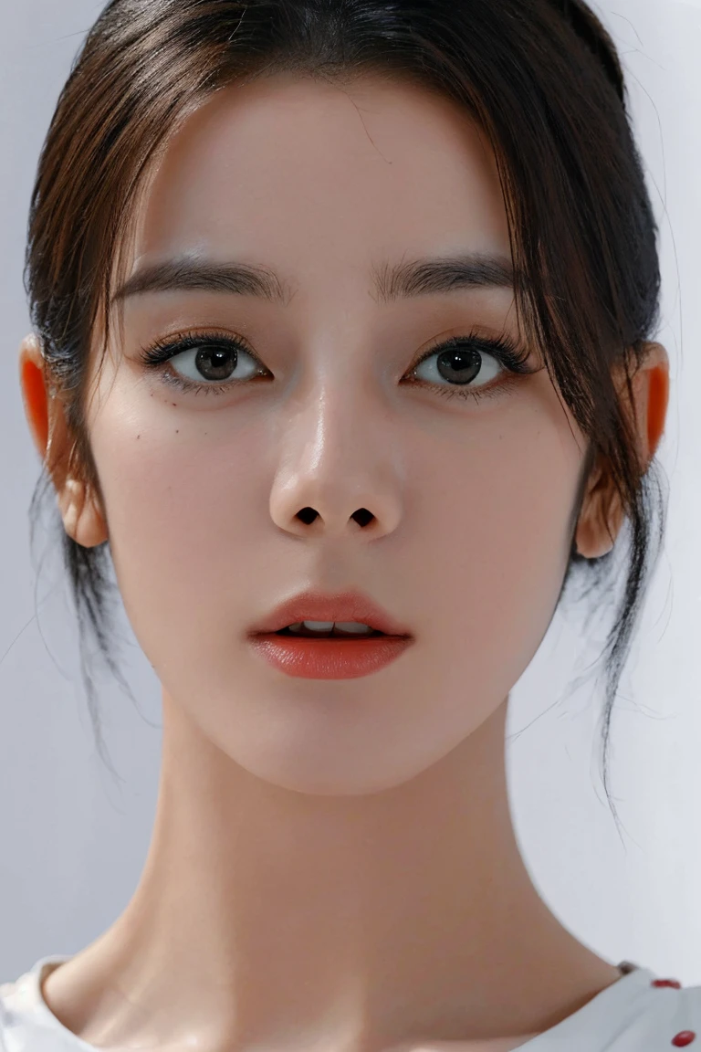 (From the outside) , many color,Best quality at best,8K,real photograph,Delicate skin details,tmasterpiece,photograph of-realistic,Complicated details,RAW photogr,(There are some loose bras on the bed,1.5),florals,Gorgeous cheongsam,Extra-long hair,cropped shoulders,delicated face,Expose cleavage,decorations,Perfect Finger,Dissection is correct,(Huge room,0.8),big cuvy hips,Taken above,shiny skins
