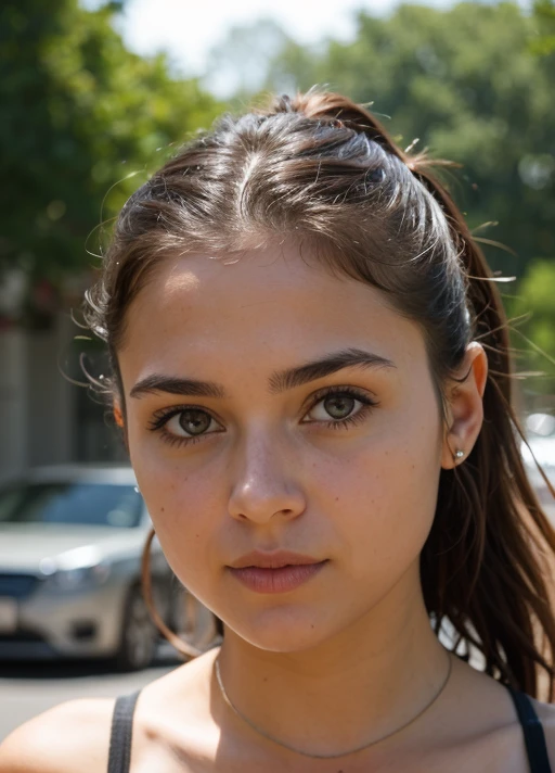 photo realistic, focus on girl