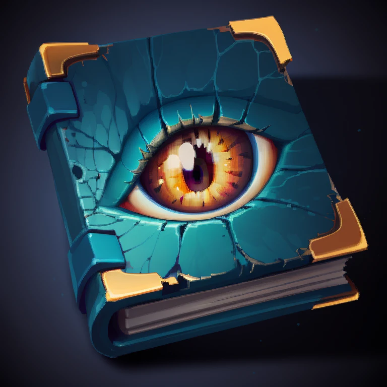 ((masterpiece,best quality)), <lora:FantasyIcons_Books:0.8>, eye, book, glowing, floating