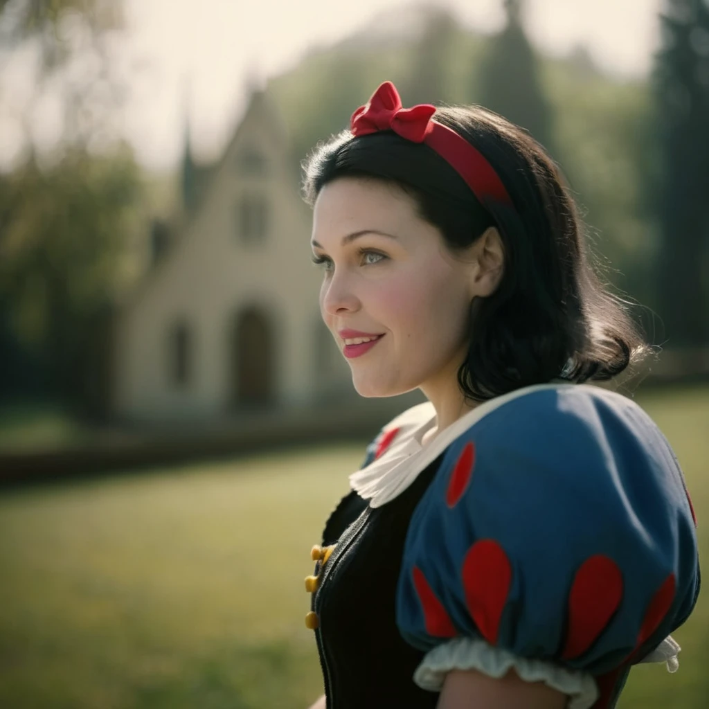 cinematic film still of <lora:Snow White2:1.2>
Snow White a hot young woman with a pink lips and a smile on her face, shallow depth of field, vignette, highly detailed, high budget, bokeh, cinemascope, moody, epic, gorgeous, film grain, grainy