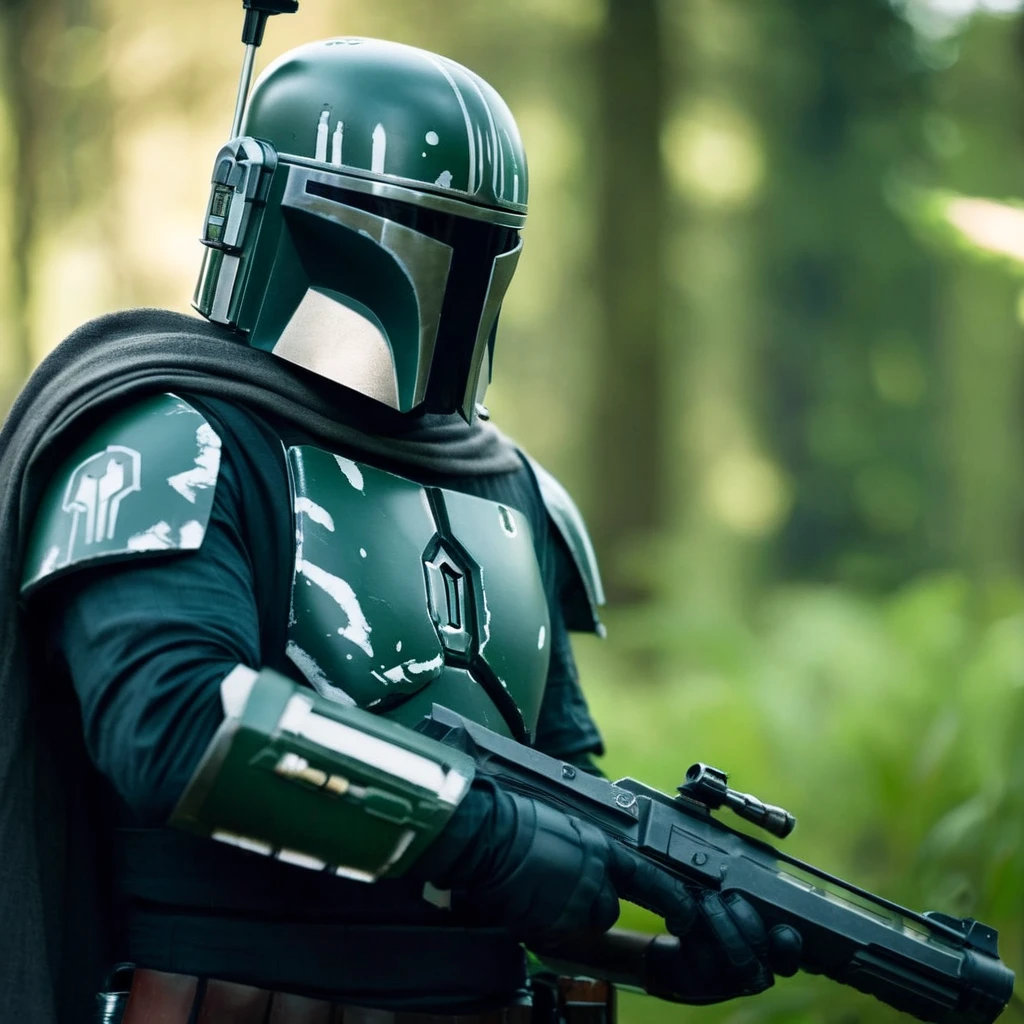 cinematic film still of  <lora:Mandalorian style:1.2>
in star wars universe a man in a green helmet and armor holding a gun Mandalorian style, shallow depth of field, vignette, highly detailed, high budget, bokeh, cinemascope, moody, epic, gorgeous, film grain, grainy
