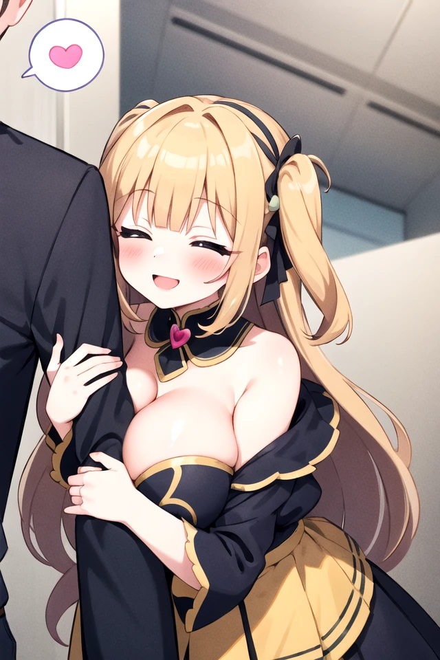 pov (arm hug / breast press/ ???????? / handjob) with speech bubble Concept LoRA v2.0