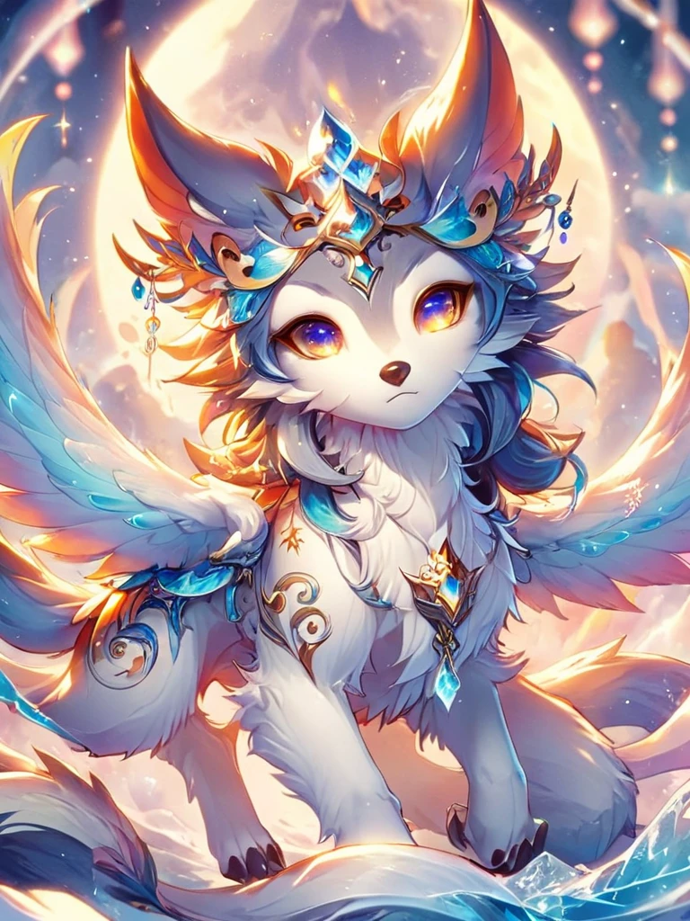 ral-dreamguardian, dream guardian [fire|ice|earth|water],[human|animal], [fox|wolf|animal|bird|dog|dragon] <lora:ral-dreamguardian-sdxl:1>