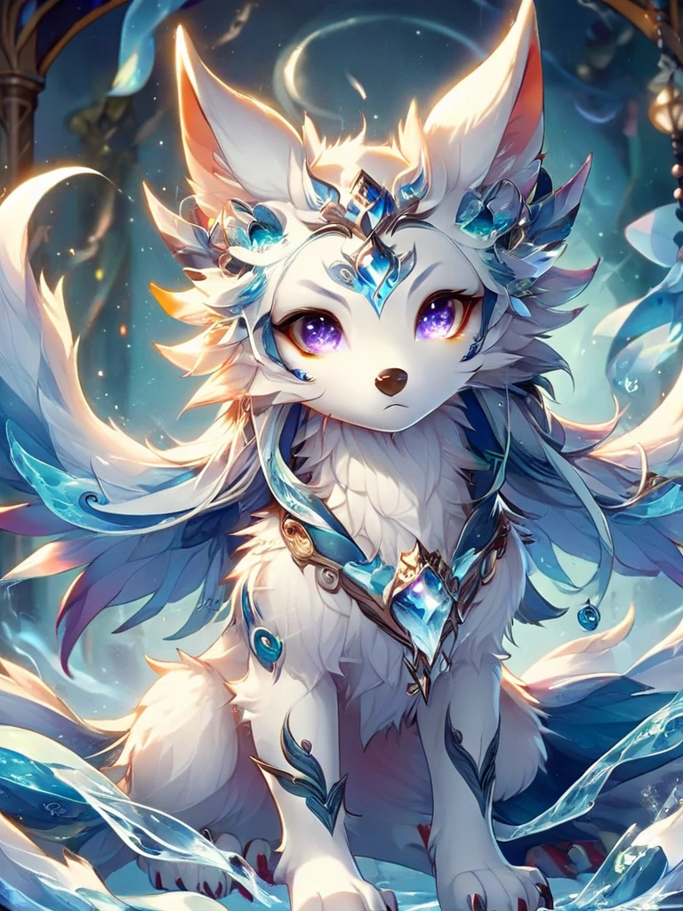 ral-dreamguardian, dream guardian [fire|ice|earth|water],[human|animal], [fox|wolf|animal|bird|dog|dragon] <lora:ral-dreamguardian-sdxl:1>